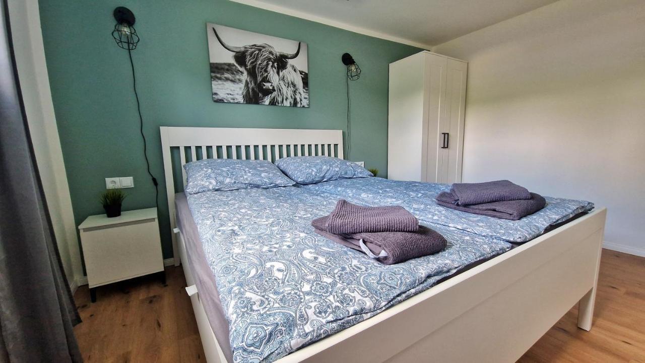 Ferienhaus Seeoase - 70Qm - Kamin -Terrassen - Parkplatz - Badestelle Fusslaeufig Joachimsthal Luaran gambar