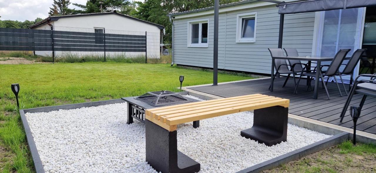 Ferienhaus Seeoase - 70Qm - Kamin -Terrassen - Parkplatz - Badestelle Fusslaeufig Joachimsthal Luaran gambar